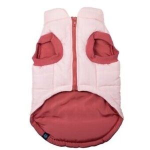 GAP PINK QUILTED BOMBER FOR PETS Pink Size LARGE New